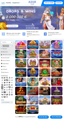 l'app e l'interfaccia di RaiseBet Casino